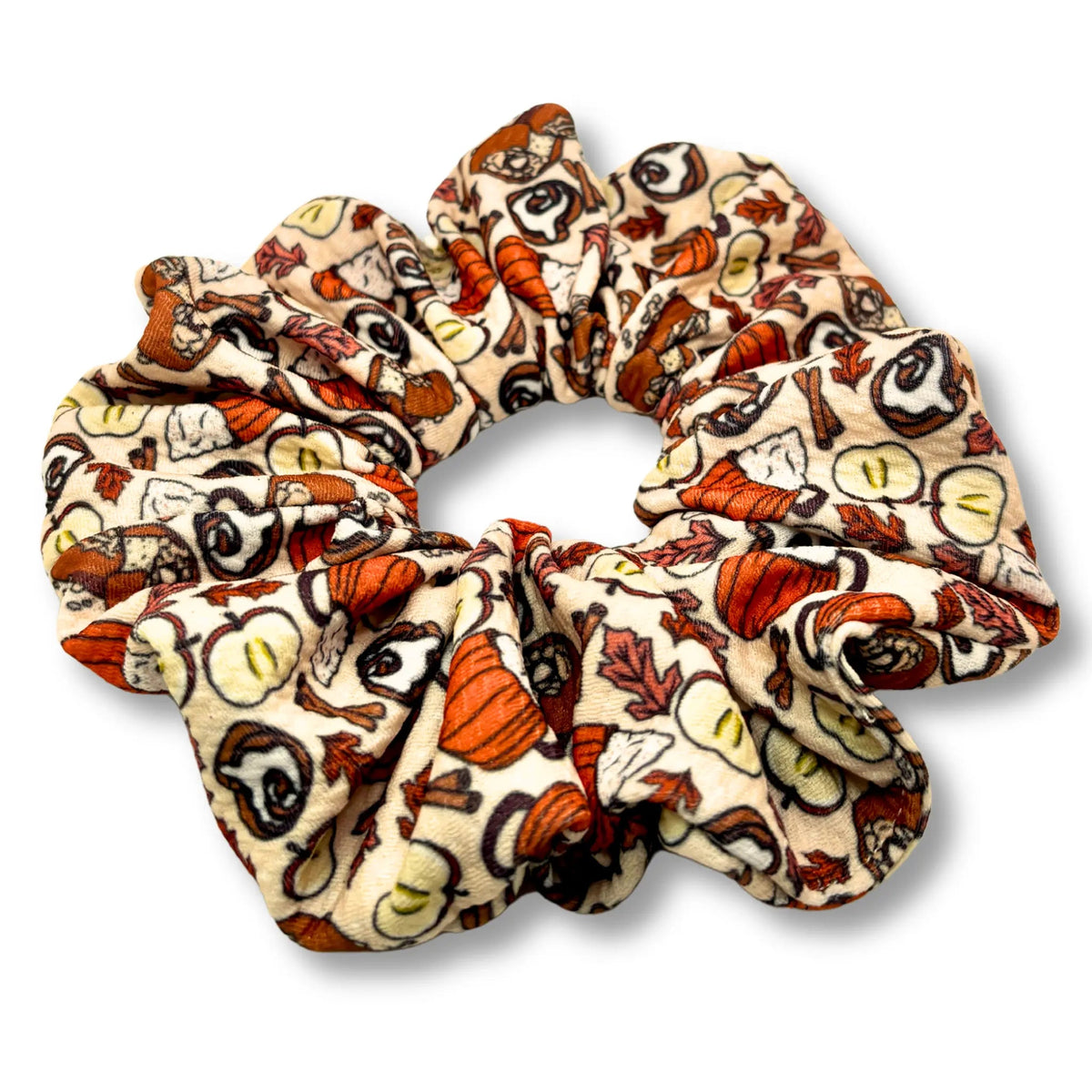 Cinnamon Spice Fall Bullet Scrunchie