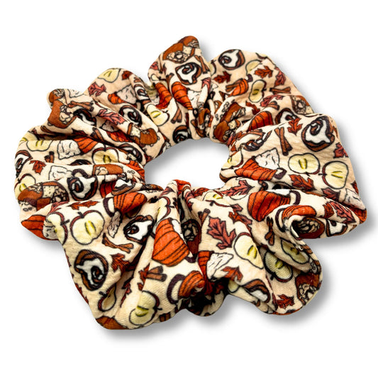 Cinnamon Spice Fall Bullet Scrunchie