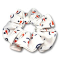 White Snowman Christmas Bullet Scrunchie