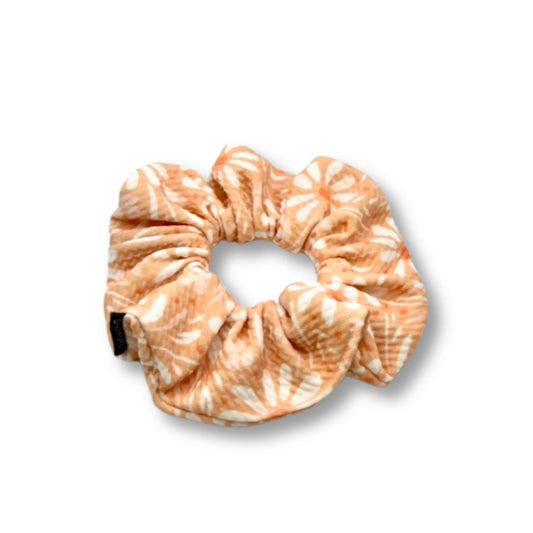 Mini Pink Floral Spring Bullet Scrunchie