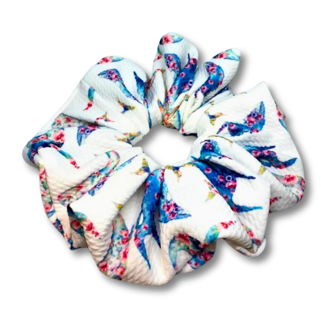 Whale Summer Bullet Scrunchie