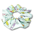 Pastel Crayons School Scrunchie