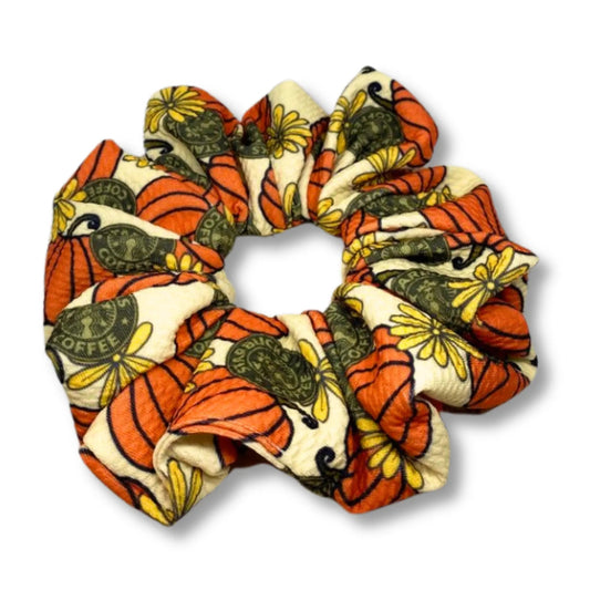 Pumpkin Starbucks Bullet Scrunchie