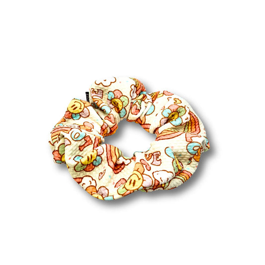 Mini Love is Love Pastel Bullet Scrunchie
