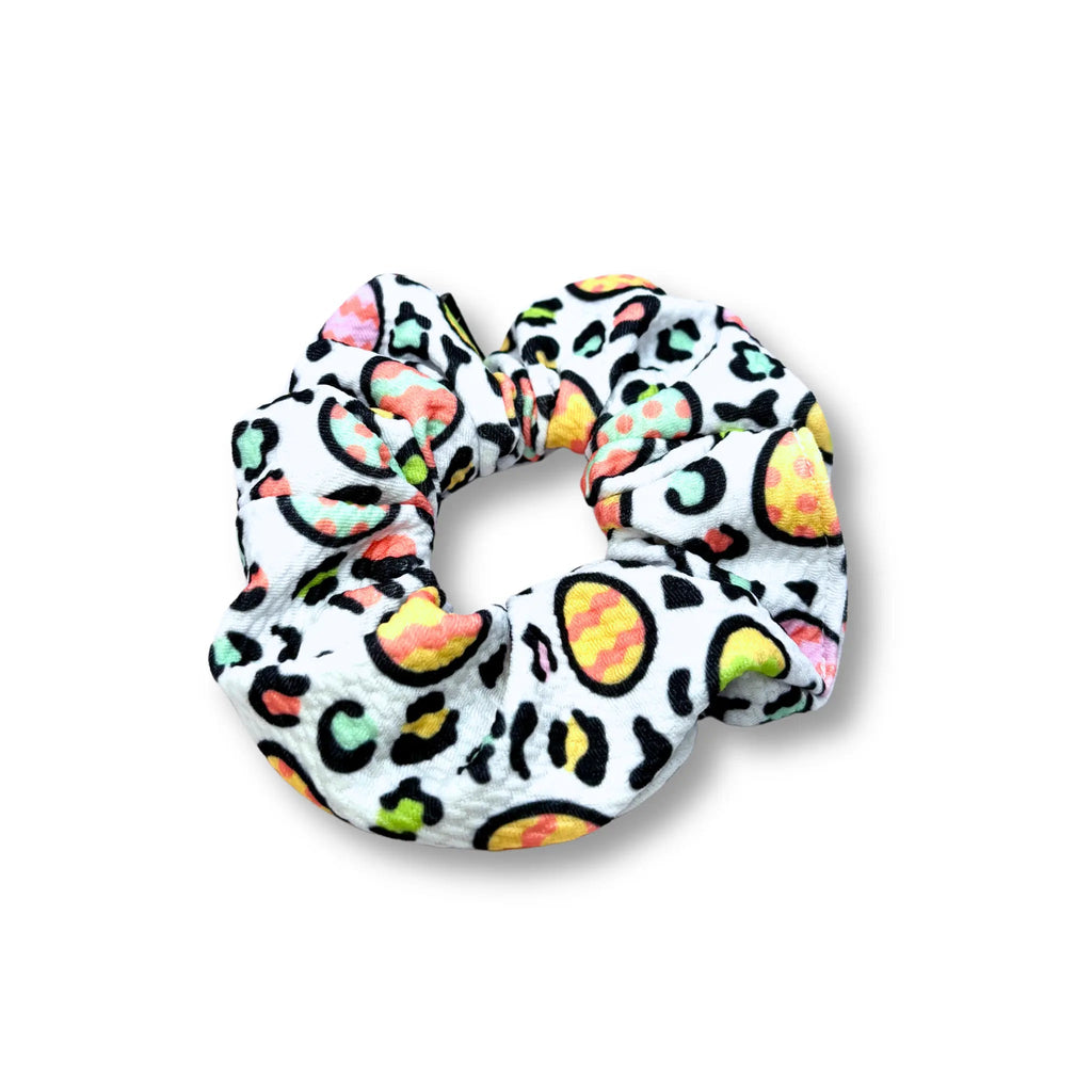 Mini Cheetah Easter Egg Bullet Scrunchie