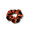 Mini Black Basketball Scrunchie