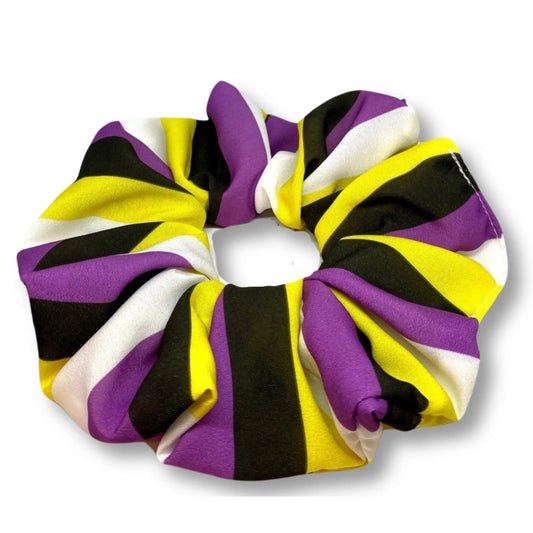 Nonbinary Pride Flag Scrunchie