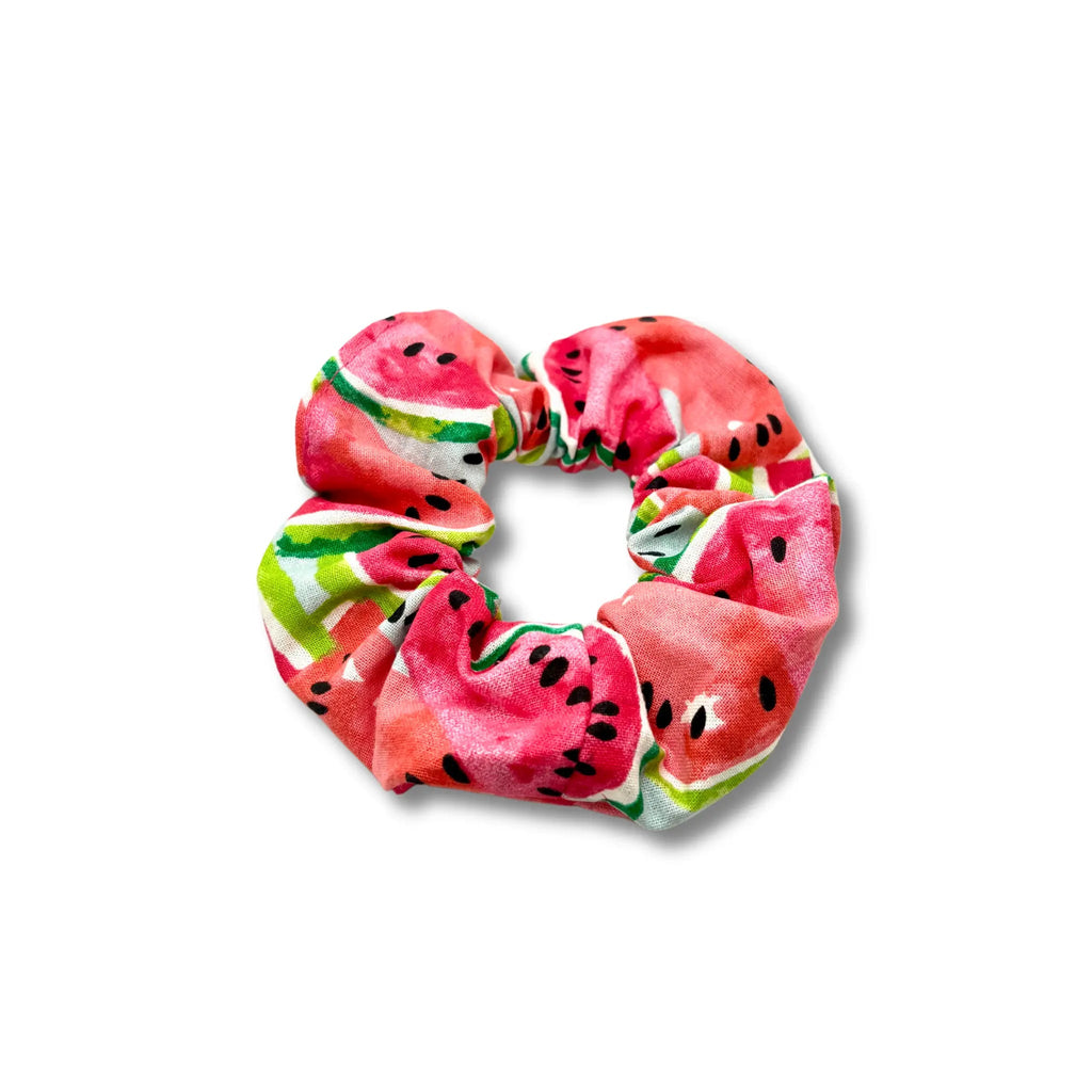 Mini Watermelon Summer Scrunchie