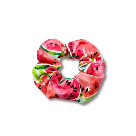 Mini Watermelon Summer Scrunchie