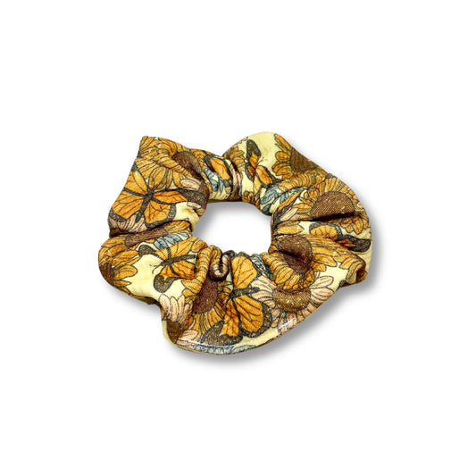 Mini Sunflower Butterfly Fall Bullet Scrunchie