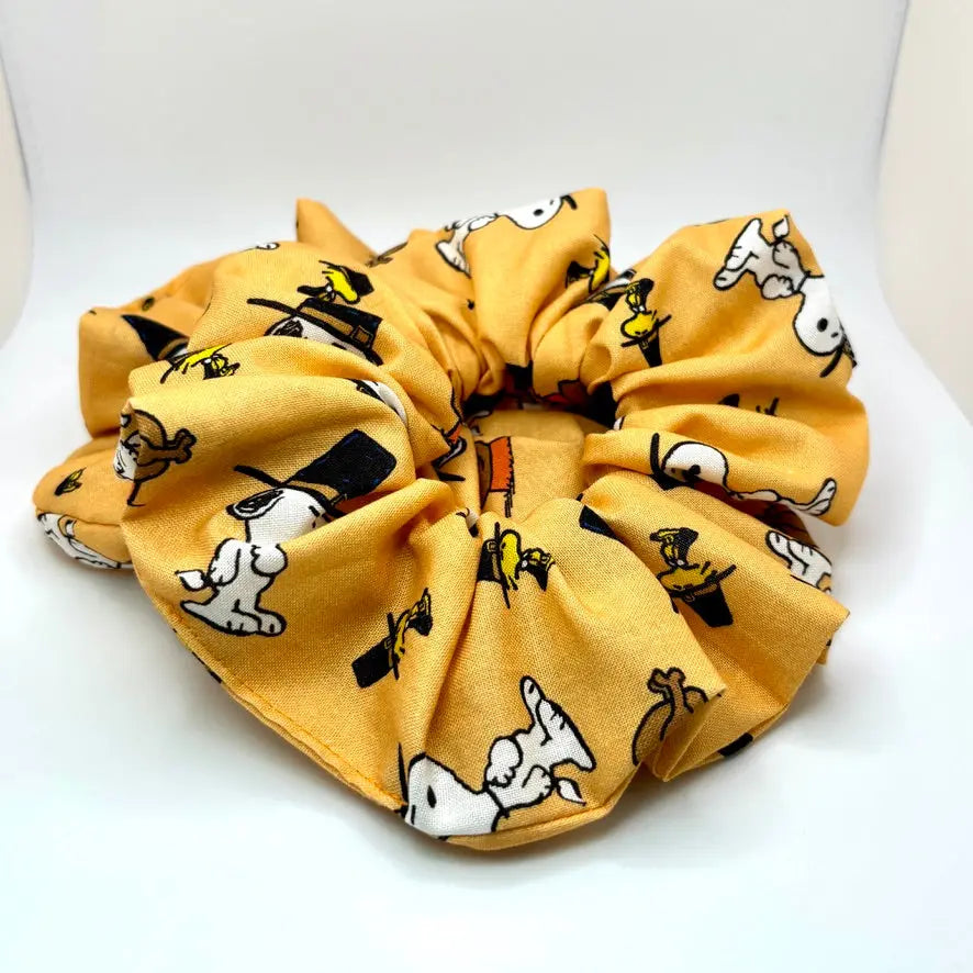Snoopy Thanksgiving Scrunchie