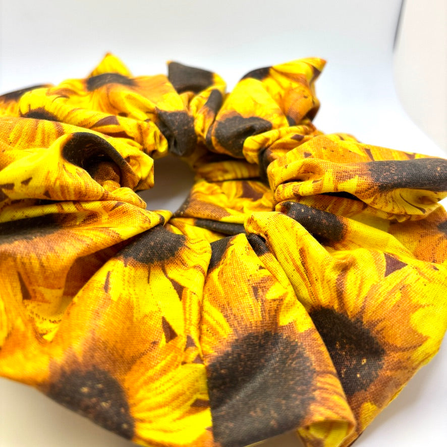 Sunflower Scrunchie