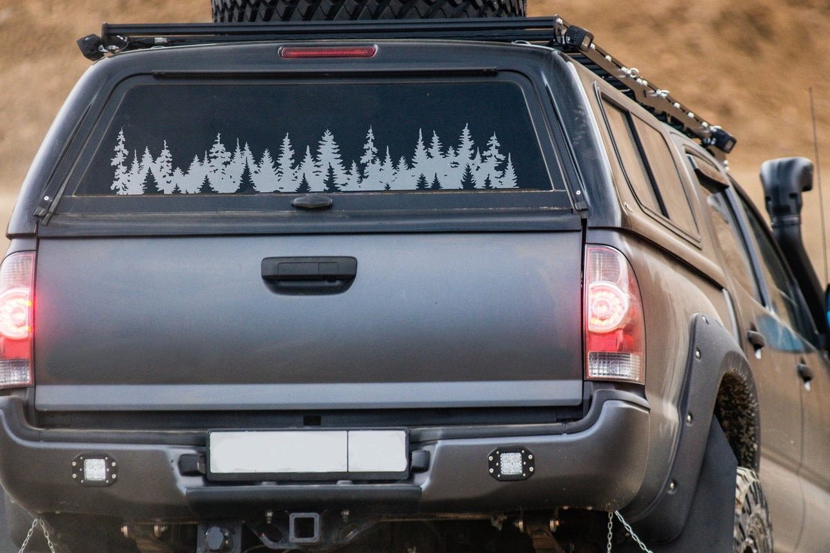 Forest Banner Vinyl Decal | 107