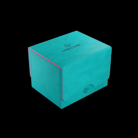 GameGenic: Sidekick 100+ XL Teal/Pink Deck Box