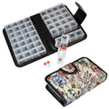 Smart Essentials Floral 14-Day Pill Case Box with 4 Marked Compartments