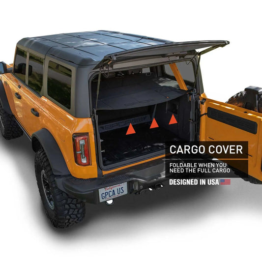 Ford Bronco 4DR Cargo Cover — Hardtop (2021+)