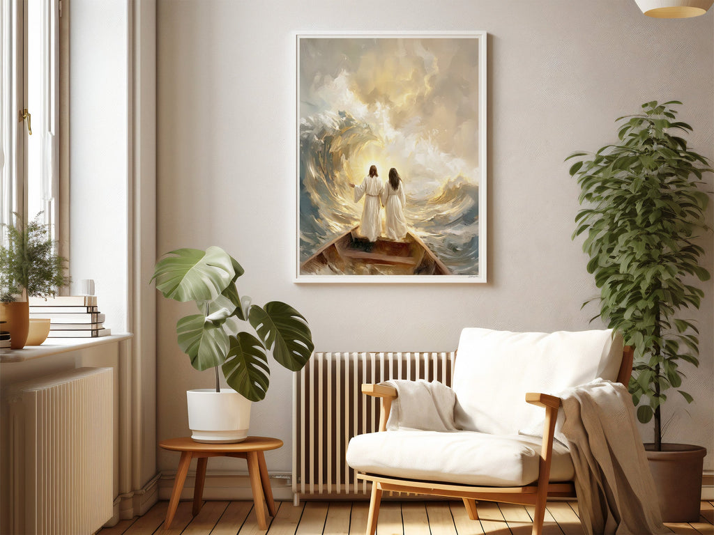 Guided by Him #3 | Signed Handmade Art Print