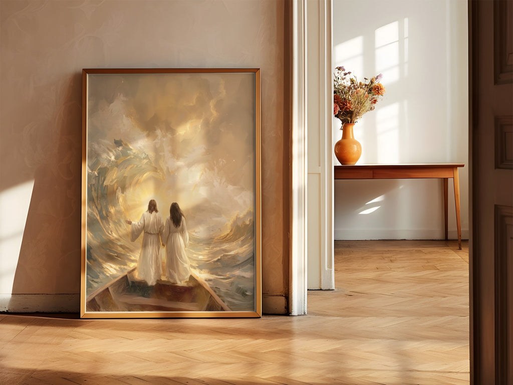 Guided by Him #3 | Signed Handmade Art Print