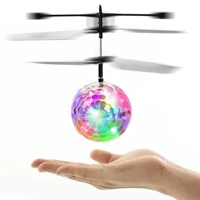Flying Ball Toys for Kids | Glowing LED Helicopter Drone