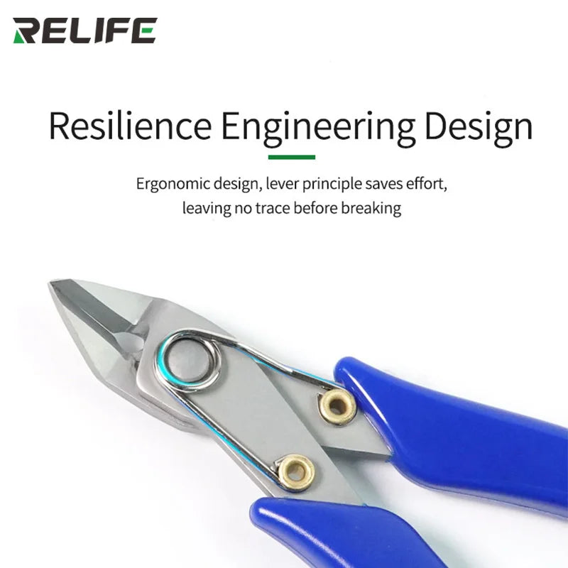 Precision Cutting Pliers | Stainless Steel Flush Cutter for Electronics