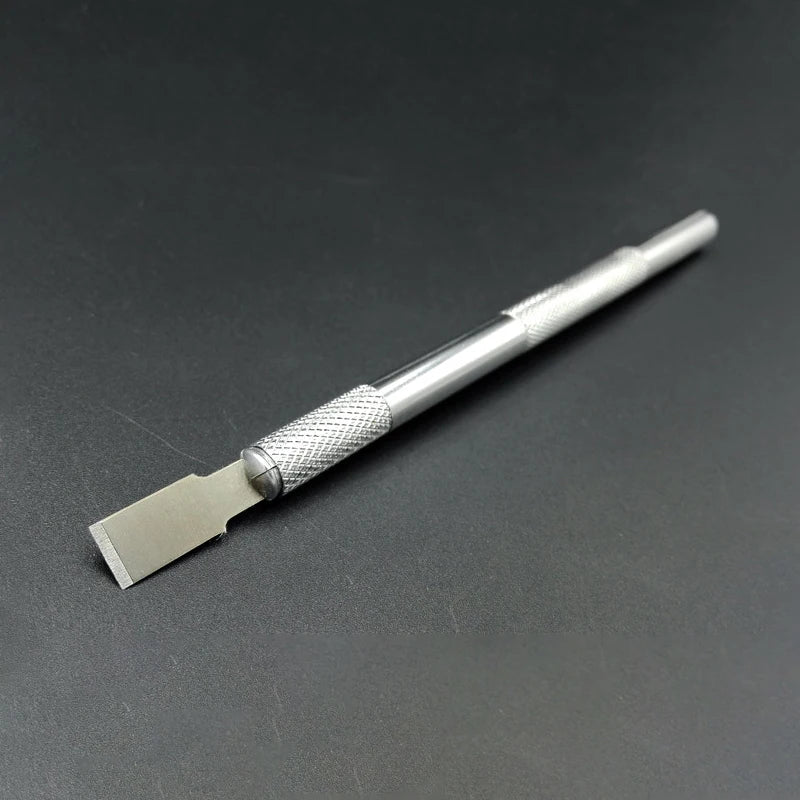 Rubber Shovel Glue Knife Set | Metal Blade UV Glue Remover for Phone Screen Repair