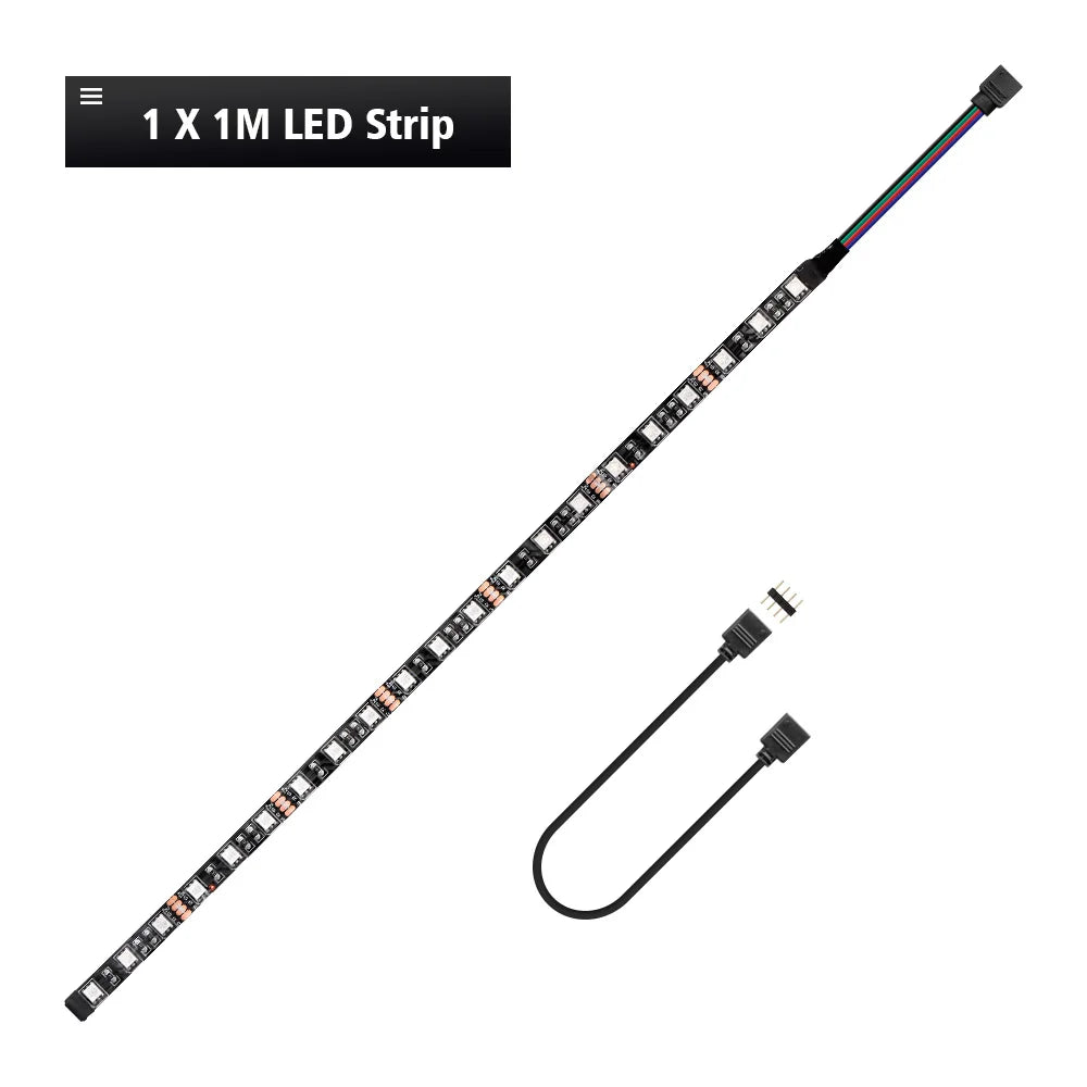 12V RGB LED Strip for PC Case | Motherboard Sync Lighting