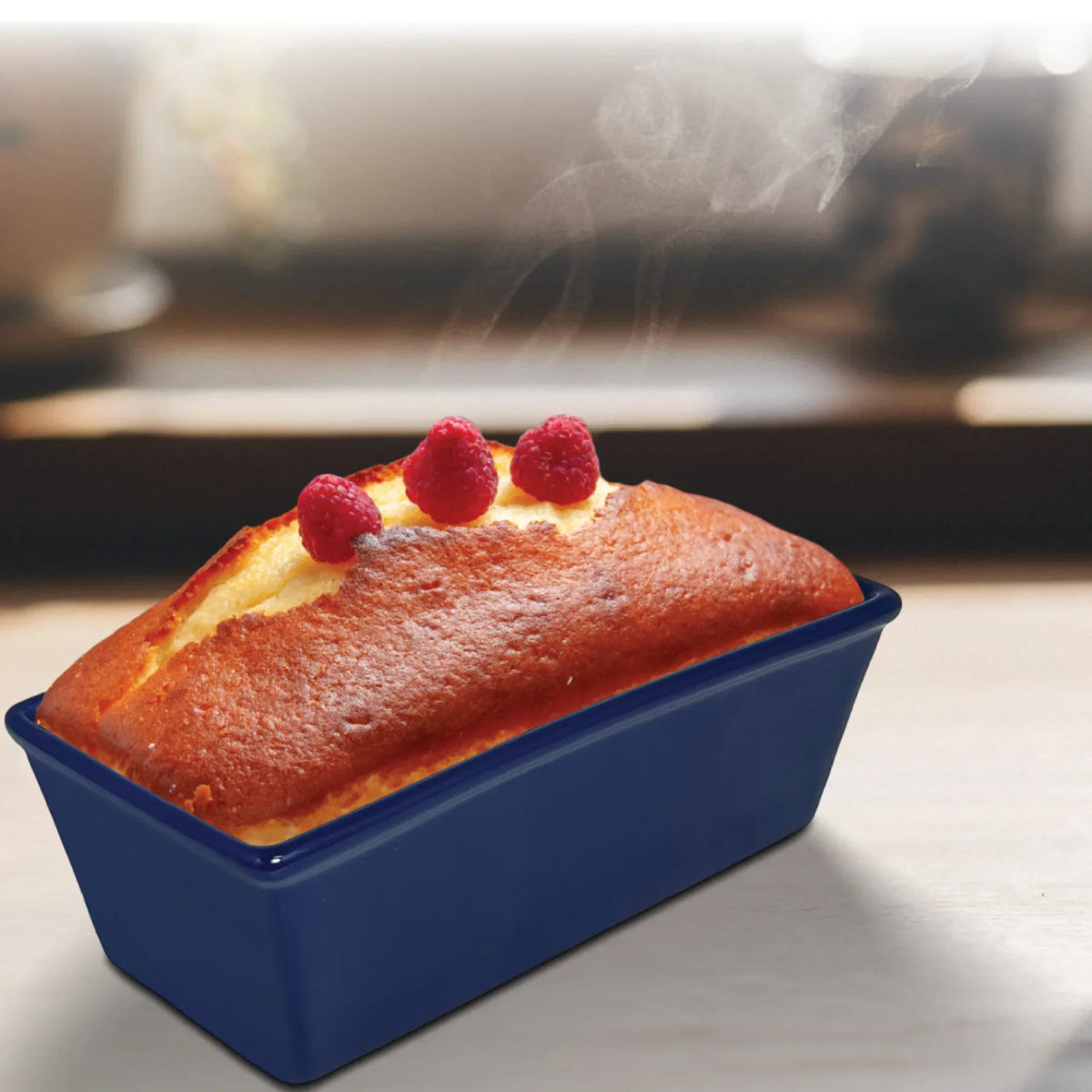 Le Regalo Stoneware Loaf Pan – Non-Porous Non-Stick Bread and Cake Baking Pan