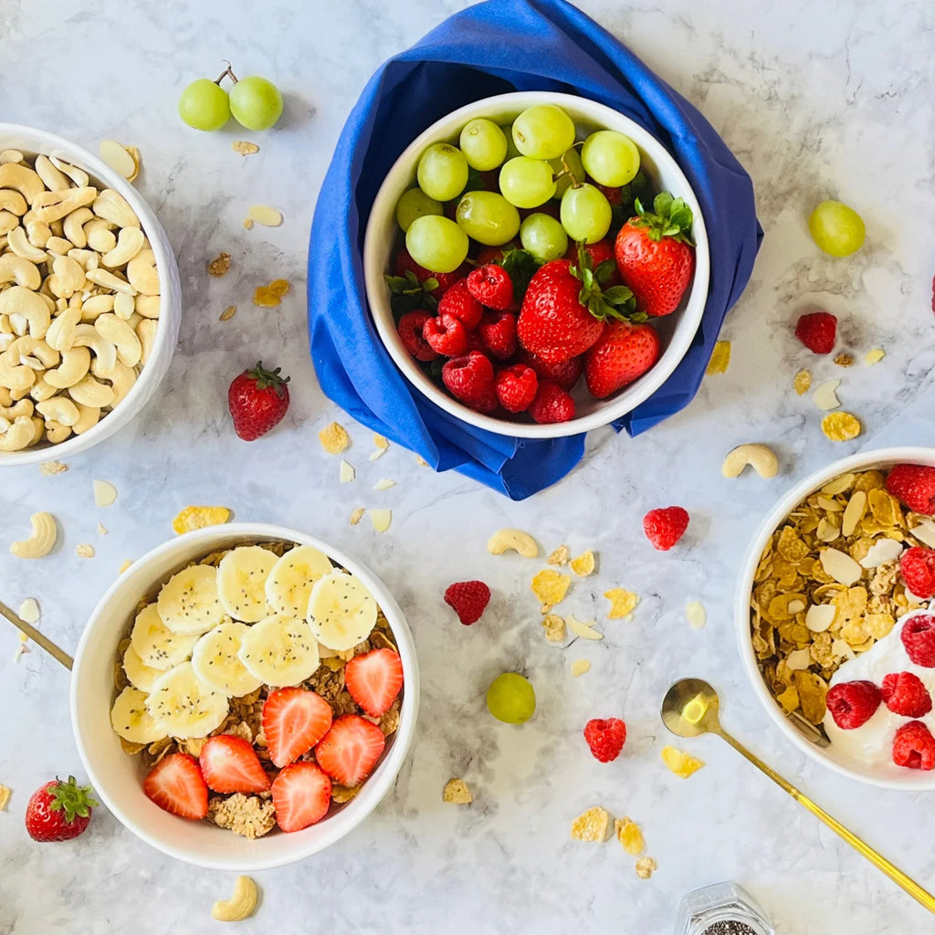Le Regalo 4 Piece Stoneware Bowl Set – Versatile Soup, Cereal & Prep Bowls