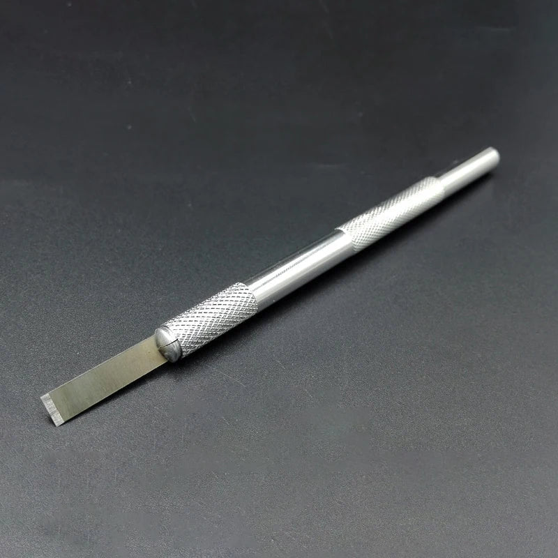 Rubber Shovel Glue Knife Set | Metal Blade UV Glue Remover for Phone Screen Repair