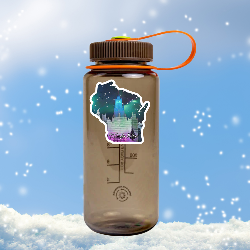 Eagle River Ice Castle Sticker