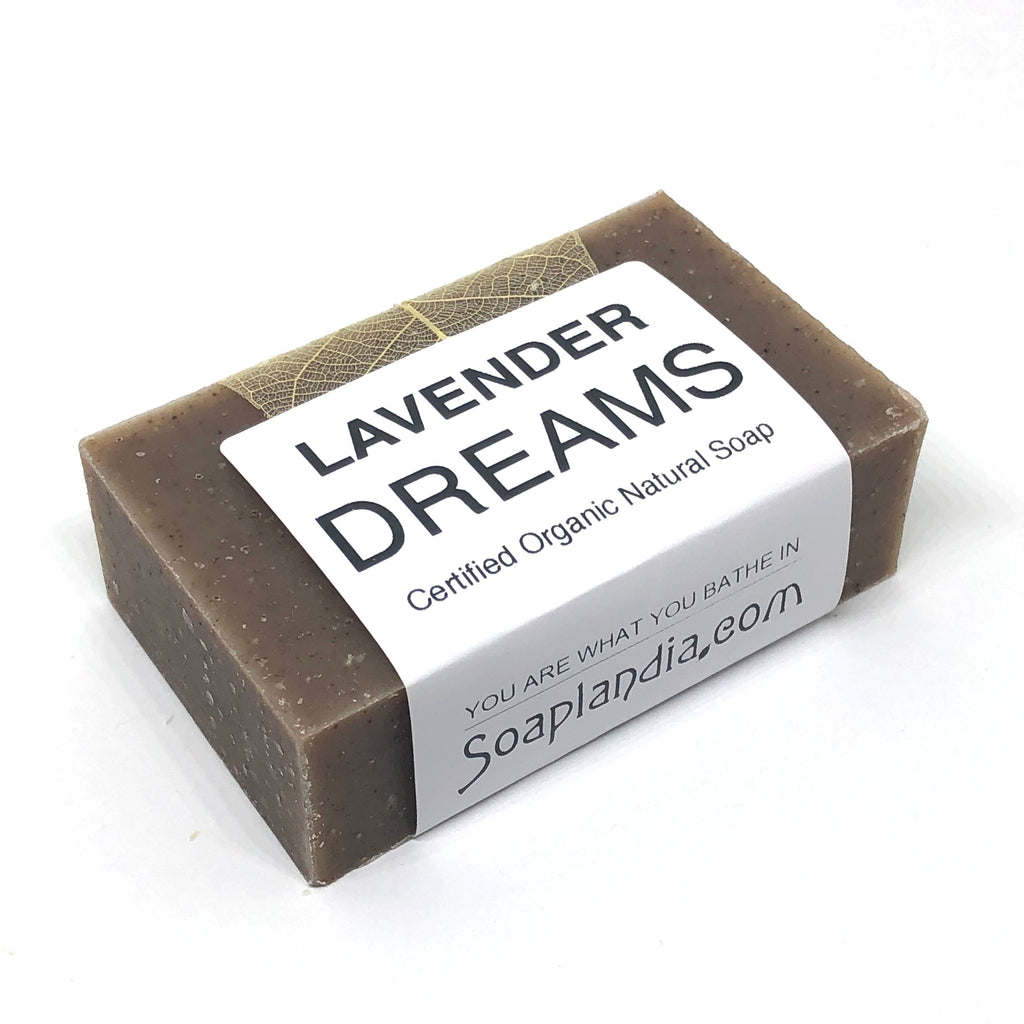 Lavender Dreams Bar Soap, Certified Organic