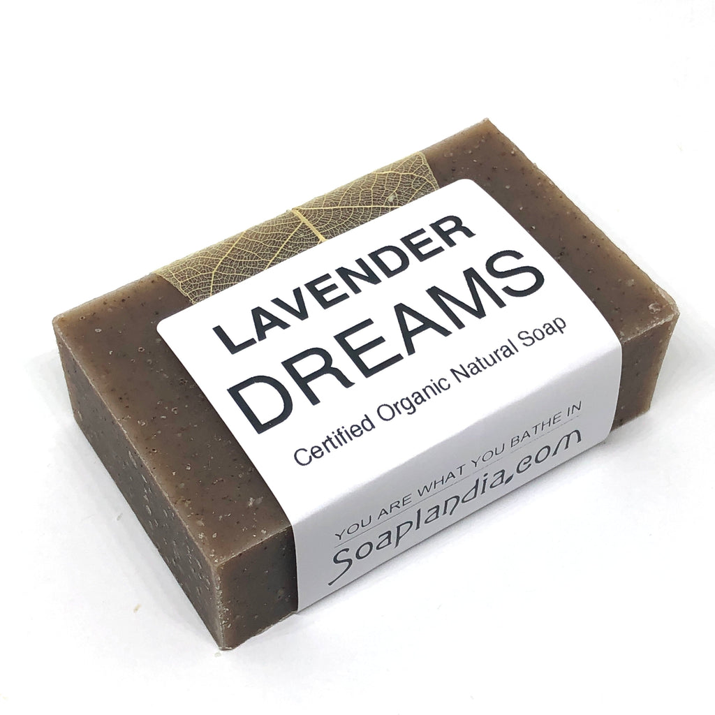 Lavender Dreams Bar Soap, Certified Organic