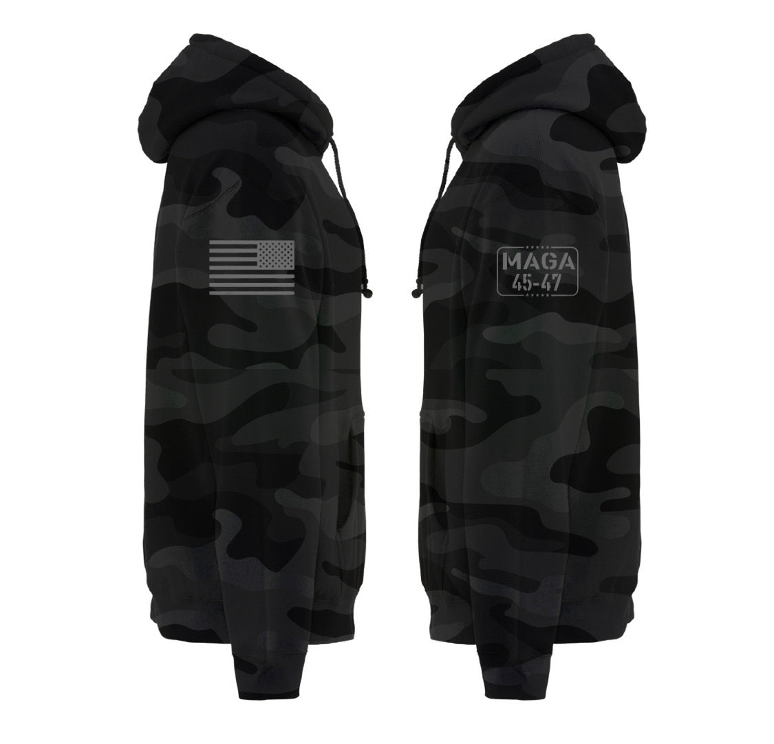 MAGA Camo Hoodie