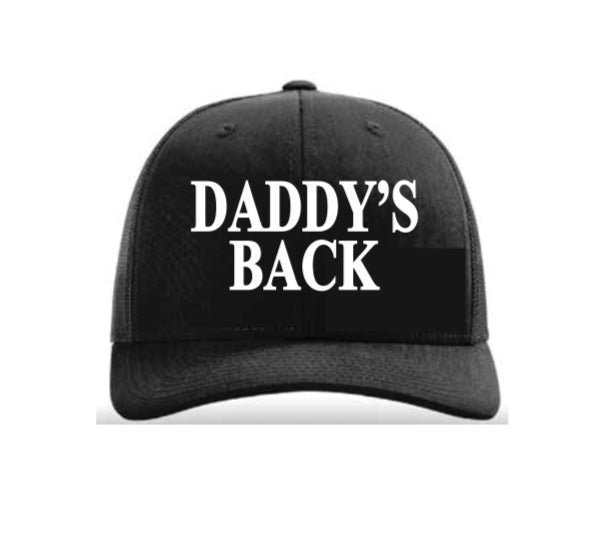 CLASSIC - Daddy's Back Black Hat