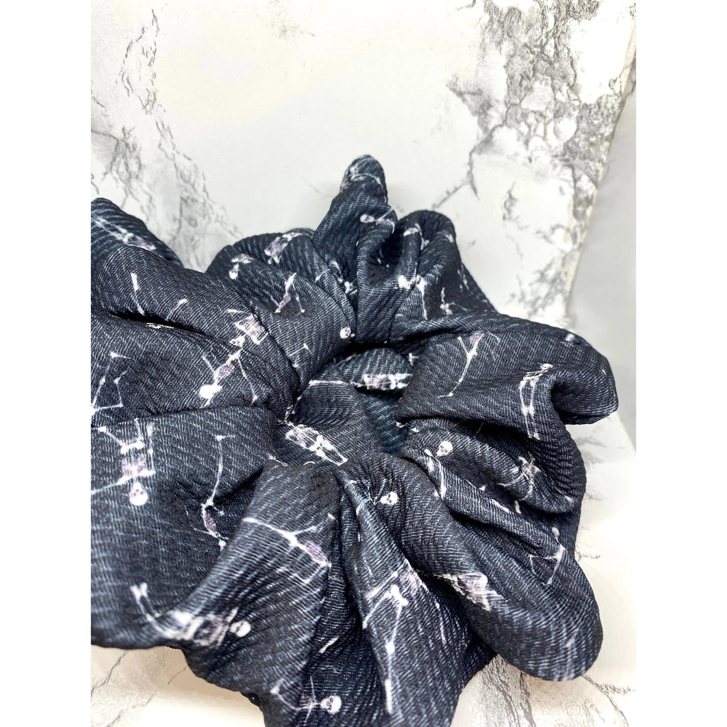 Skeleton Halloween Bullet Scrunchie