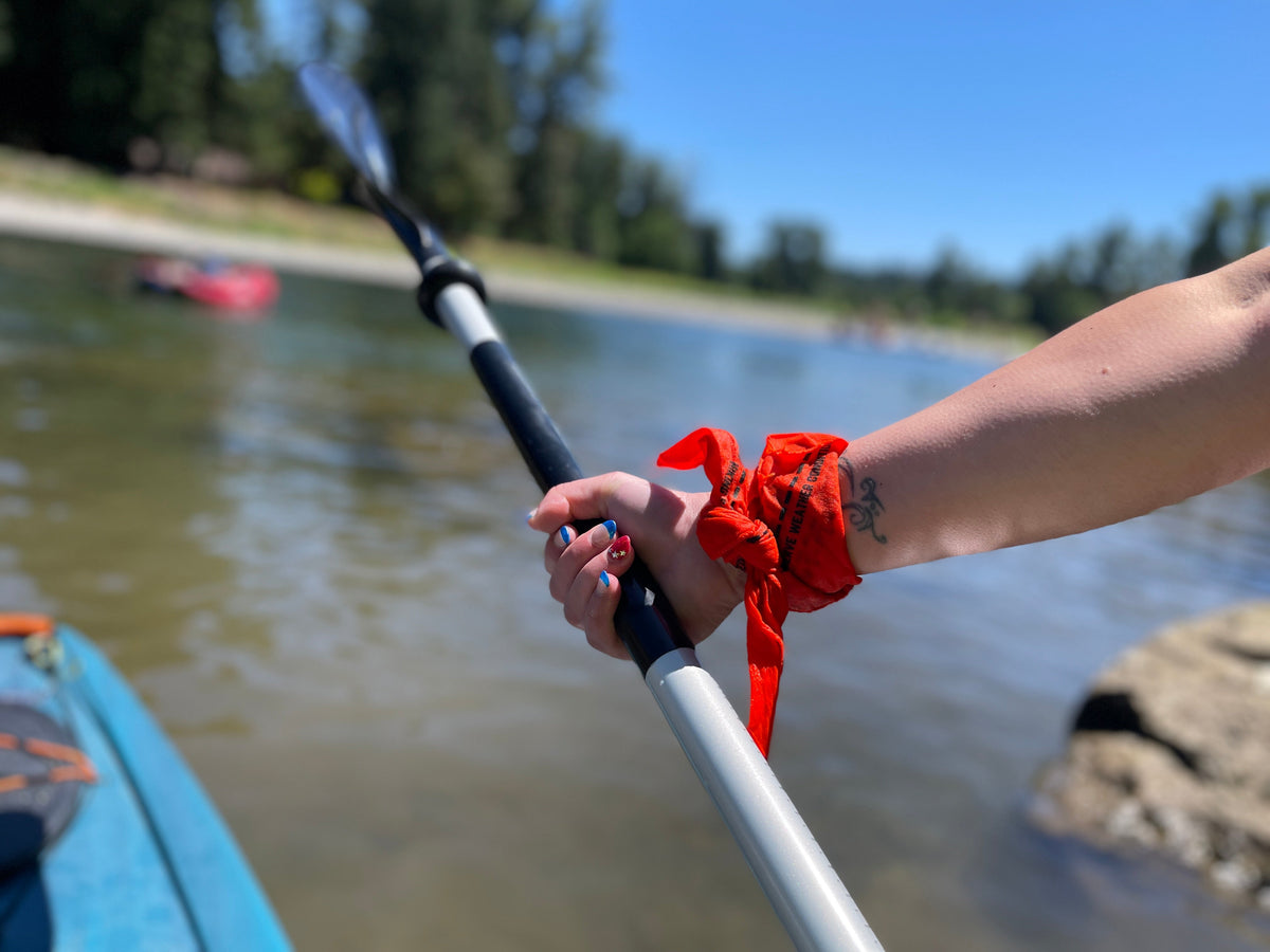 Survival Bandana with Printed Survival Instructions — Made in USA | SurvivalRags