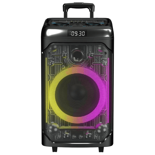 IQ Sound CYBER FLEX12 12-Inch Portable Bluetooth Party Speaker