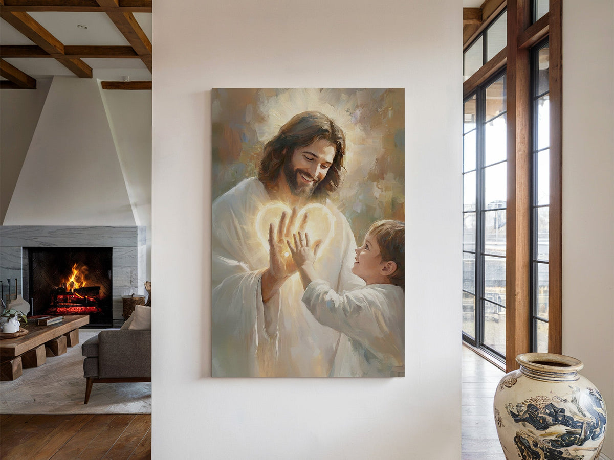 In His Hands | Canvas Artwork