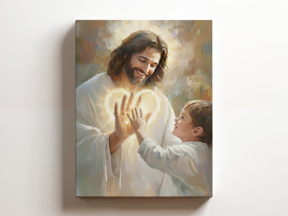 In His Hands | Canvas Artwork