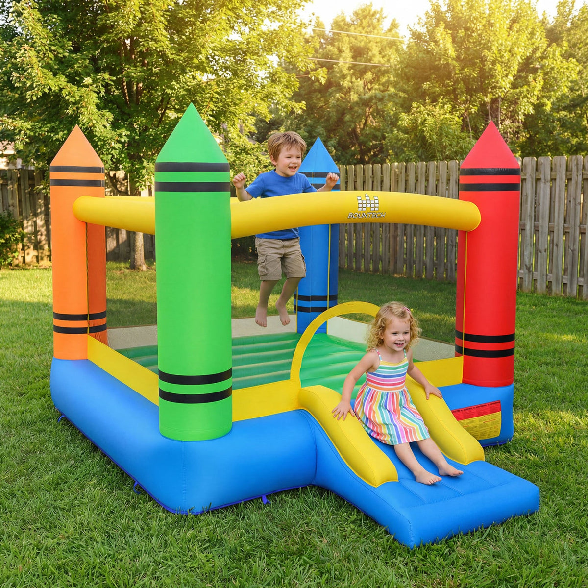 Inflatable Bounce House 2-in