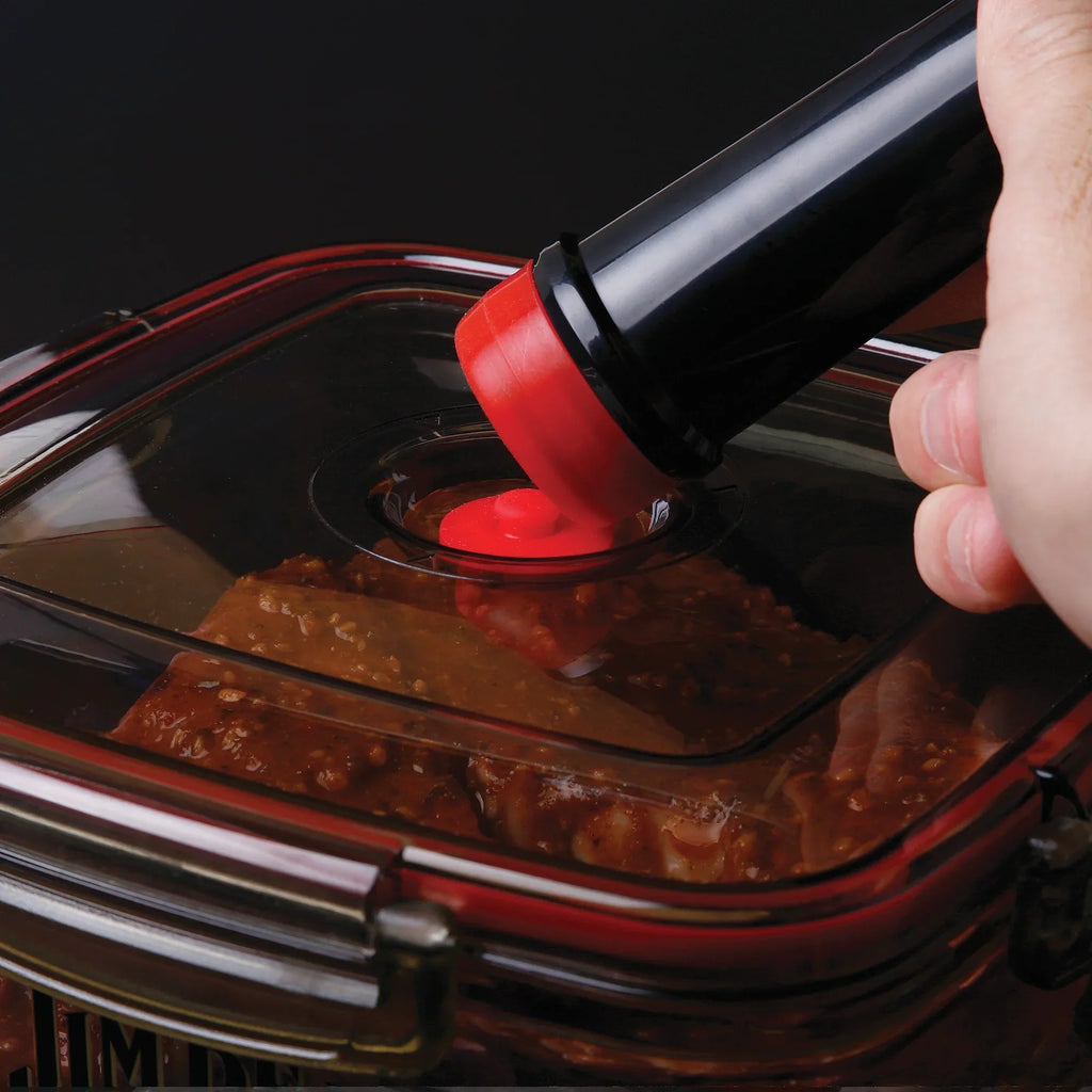 Jim Beam Vacuum Seal Marinade Container – High-Speed Air Pump Marinator