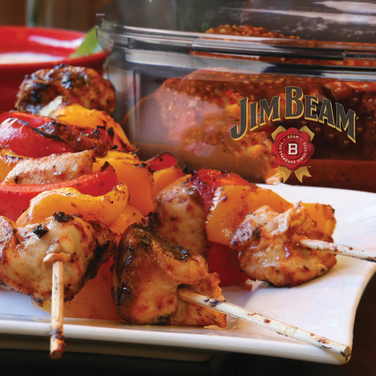 Jim Beam Vacuum Seal Marinade Container – High-Speed Air Pump Marinator