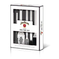 Jim Beam 5 Piece BBQ Tool Set – Heavy-Duty Stainless Steel with 4-in-1 Spatula