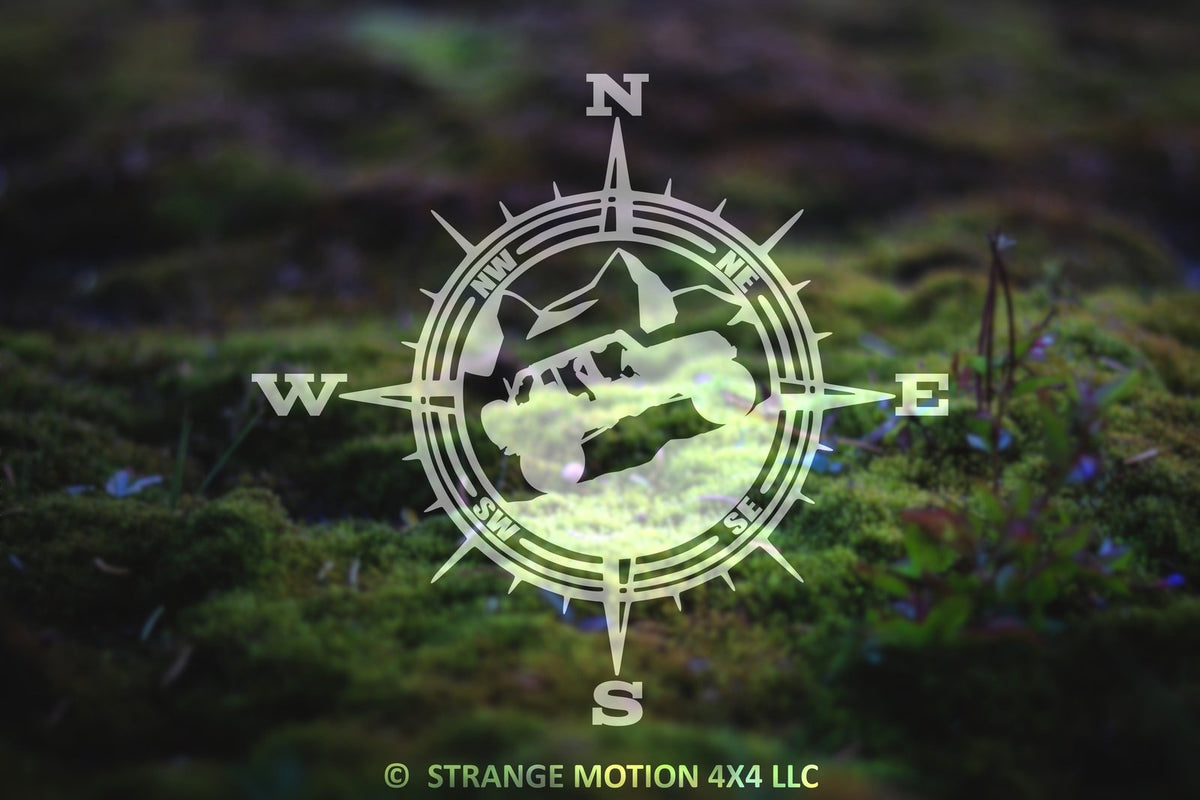 Compass Vinyl Decal for Wrangler JKU | 105