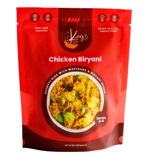 Chicken Biryani Kit - Top-9 Allergen-Free, Bold & Spicy, Serves 4–6