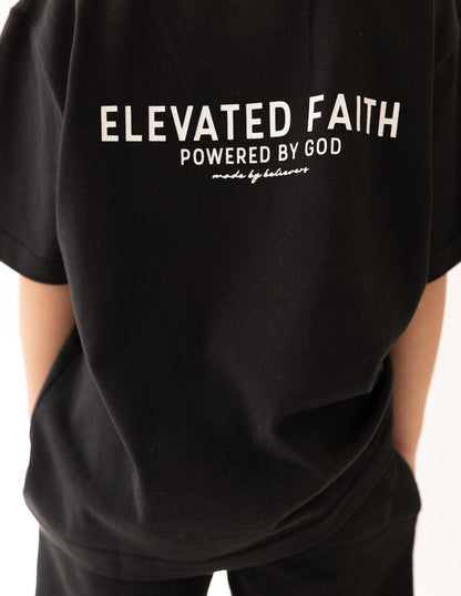 Kingdom Club Black Kids Tee