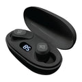 Rolling Stone Revolution True Wireless Button Earbuds – 36-Hour LED Display Charging Case