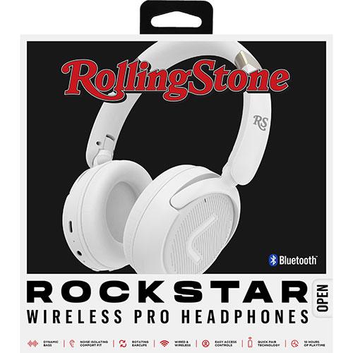 Rockstar Wireless Pro Headphones White