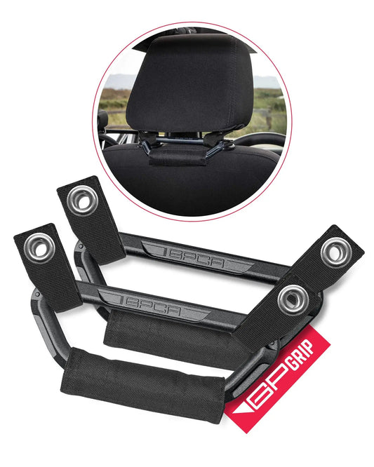 GP Back Grip PRO — Rear Headrest Handles for All Cars & Trucks