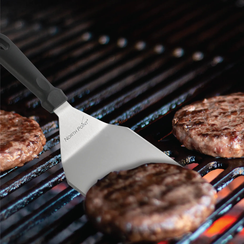 North Point 3 Piece Burger Kit – Press, Shaper & Flipper for Perfect Patties